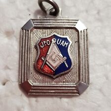 VTG Jr. O.U.A.M. Pin Badge Necklace Pennant Order of United American Mechanics picture