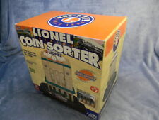 LIONEL TALKING COIN SORTER W/CLOCK & MOVING TRAIN & SOUNDS-NEW IN BOX picture