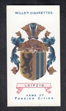 Vintage 1912 Heraldry Card City ARMS of LEIPZIG Germany picture