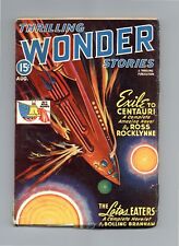 Thrilling Wonder Stories Pulp Aug 1943 Vol. 24 #3 VG 4.0 picture