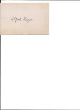 Alfred Noyes autographedd card-English Poet-The Highwaymen picture