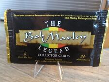 The Bob Marley Legend 50th Anniversary Collector Cards 1995 Sealed Pack Reggae  picture