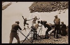 Spectacular RPPC, Filming a Ski Scene for Silent Movie. California. C 1910's picture