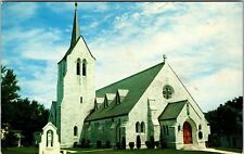 Rutland VT-Vermont, Christ King Roman Catholic Church, Vintage Postcard picture