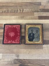 Attractive Young Couple 1/6 Plate Daguerreotype picture