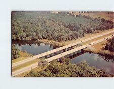 Postcard One of the many beautiful bridges over the Suwannee River Florida USA picture