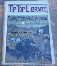 TIP TOP LIBRARY #34 FRANK MERRIWELL'S IN INDIA SCARCE DIME NOVEL STORY PAPER picture