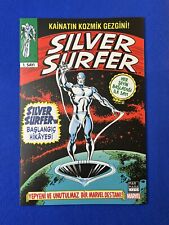 SILVER SURFER #1 RARE TURKISH COMIC EDITION MARVEL 1ST SOLO SERIES WATCHERS 🔥 picture