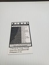 Bible Emergency Numbers Refrigerator Magnet picture