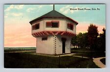 Erie PA-Pennsylvania, Wayne Block House, Antique, Vintage Postcard picture