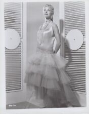 Janet Leigh full body pose in ballroom gown vintage 8x10 inch photo picture