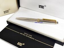 ⭐Montblanc* Meisterstuck Solitaire Sterling Silver Pen # 