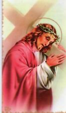 SPLINTERS FROM THE CROSS - Laminated  Holy Cards.  QUANTITY 25 CARDS picture