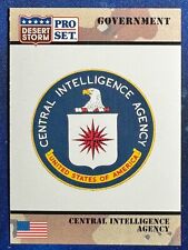 1991 Desert Storm Pro Set Government #102 Central Intelligence Agency picture