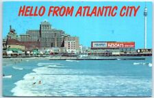 Panoramic view over the ocean surf - Hello From Atlantic City, New Jersey picture