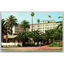 Postcard CA Santa Monica Hotel Miramar picture