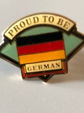 Proud To Be German Pin  picture
