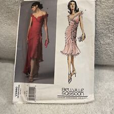 Uncut Discontinued Bellvill Sassoon V2880 Dress Pattern Woman Size 4-8 picture