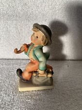 Hummel Figurine Merry Wanderer Excellent Condition Collectible Granny Cottage Co picture