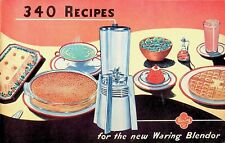 1947- 340 Recipes for the New WARING Cookbook BLENDOR - E11-D picture