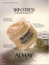 Vintage Print Advertisement 1990 Almay Stress Cream picture