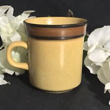 Set of 4 Genuine Stoneware Desert Sand Coffee Cups/Mugs Modern China & Table Inc picture