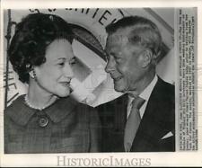 1962 Press Photo Duke & Duchess of Windsor aboard liner United States picture