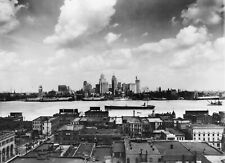 Detroit, Michigan, 1929, 1920's, MI, City View, #2 New Reproduction of Old Photo picture