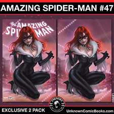 [2 PACK] AMAZING SPIDER-MAN #47 UNKNOWN COMICS LEIRIX EXCLUSIVE VAR (04/10/2024) picture