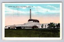 Hutchinson KS-Kansas, Morton Salt Works, c1935 Vintage Souvenir Postcard picture