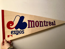 Vintage Expos Montreal Pennant Flag picture