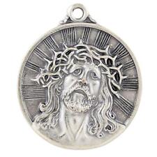 Gift Boxed The Heritage Head of Christ Size 1.125 in Dia Features 24 in L Chain picture