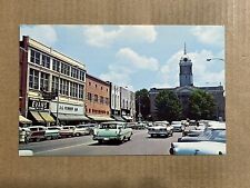 Postcard Columbia TN Tennessee Main Street Maury County Court House Vintage PC picture
