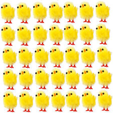 60Pcs Mini Easter Chicks,Fluffy Simulation Chicks for Kids,Easter Decor for Home picture