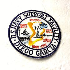U.S. Navy Support Diego Garcia patch 1990-1991 picture