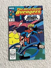 West Coast Avengers #46 1st Appearance Great Lakes Avengers 1989 Marvel picture