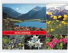 Postcard Greetings from Schliersee The Bavarian Alps Germany picture