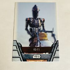 2020 Topps Star Wars Holocron Base Card BH-16 IG-11 picture