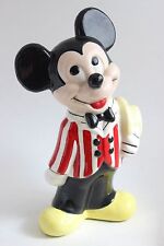 Vintage Walt Disney Ceramic Mickey Mouse Figure Statue Home Decor Butler picture