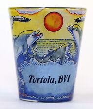 Tortola, BVI Dolphins In-and-Out Shot Glass picture