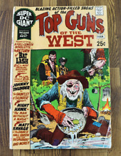 1971 Super DC Giant #S-22 Top Guns Of The West GD/VG picture