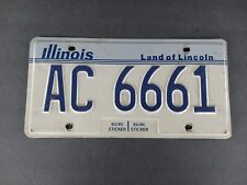 1983 Illinois IL License Plate AC 6661 picture