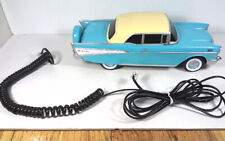 VINTAGE TELEPHONE 57 CHEVY CAR TOUCH TONE PHONE BY KING AMERICA COMPLETE CLEAN picture