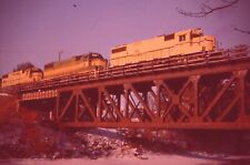Duplicate Railroad Train Slide New Brunswick South GP-38-2  #2317 2003 Brownv.  picture
