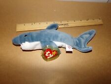 RARE TY ORIGINAL BEANIE BABY BABIES CRUNCH THE SHARK 1996 picture