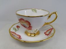 100 Years of Royal Albert Bone China 1970's Poppy Cup & Saucer Set picture
