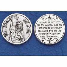 St. Joan of Arc - Prayer to Saint Joan of Arc - Pocket Coin  picture