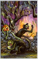 Matthew Kirscht Halloween Postcard Shiverbones 