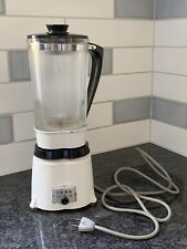 Vintage 1960s Iona Kitchen Deluxe White 2 Speed, 4 Cup Blender picture