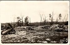 Tracy Minnesota RPPC Cyclone 1924 John Edwards Home by Ives Tornado Postcard V12 picture
